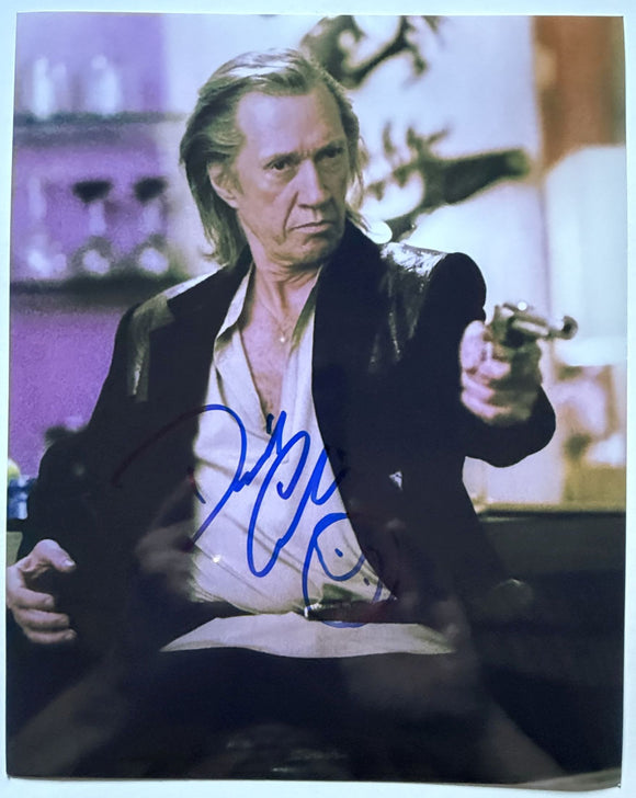 David Carradine (d. 2009) Signed Autographed 