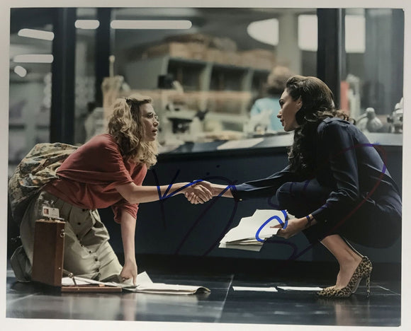 Gal Gadot & Kristen Wiig Signed Autographed 