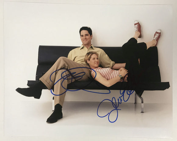 Jenna Elfman & Thomas Gibson Signed Autographed 
