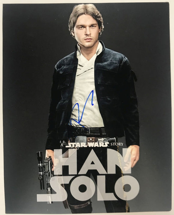 Alden Ehrenreich Signed Autographed 