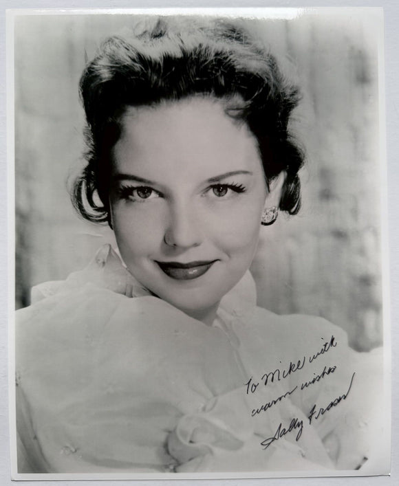 Sally Fraser (d. 2019) Signed Autographed Vintage Glossy 8x10 Photo - Lifetime COA