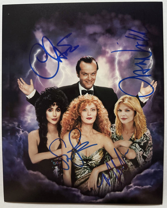 Witches of Eastwick Cast Signed Autographed Glossy 8x10 Photo - Lifetime COA