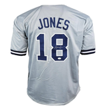 Andruw Jones Signed Autographed New York Yankees Gray Baseball Jersey - JSA COA