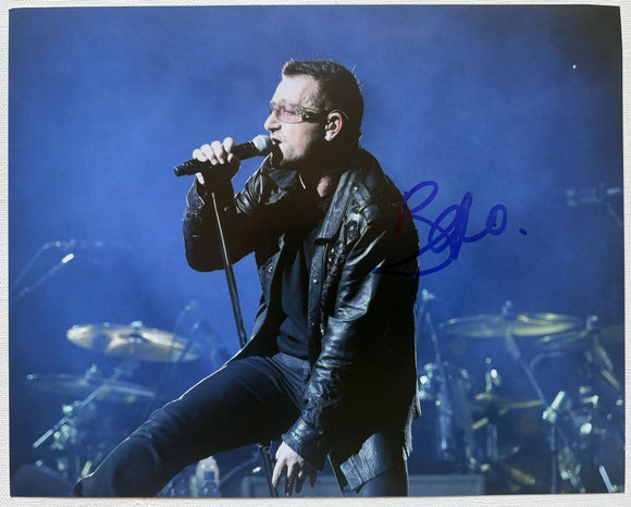 Bono Signed Autographed 