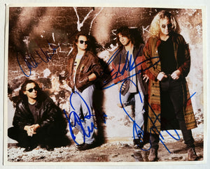 Van Halen Band Signed Autographed Glossy 8x10 Photo - Lifetime COA