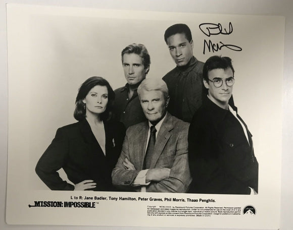 Phil Morris Signed Autographed 