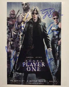 Ready Player One Cast Signed Autographed Glossy 8x10 Photo - Lifetime COA