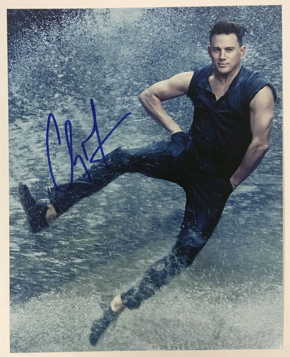Channing Tatum Signed Autographed Glossy 8x10 Photo - Lifetime COA