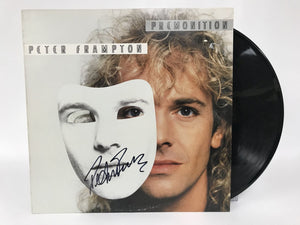 Peter Frampton Signed Autographed "Premonition" Record Album - Lifetime COA