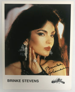Brinke Stevens Signed Autographed Glossy 8x10 Photo - Lifetime COA