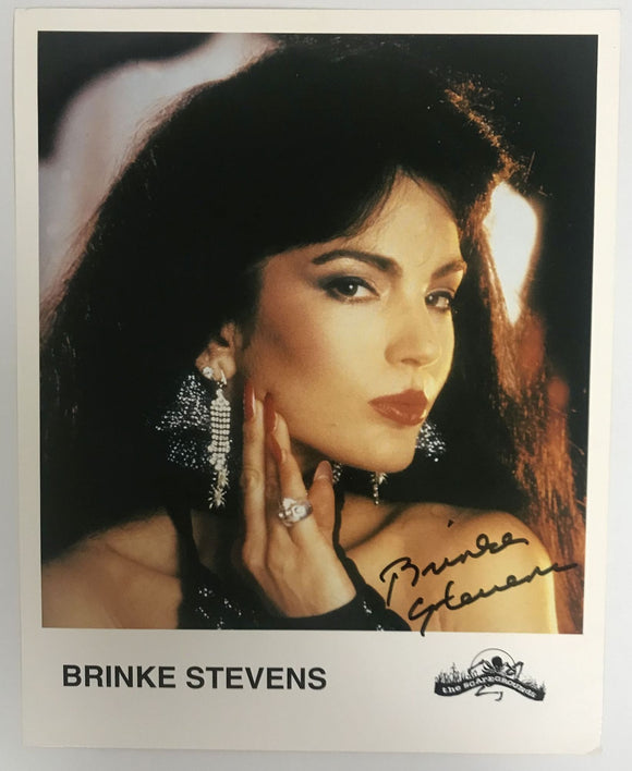 Brinke Stevens Signed Autographed Glossy 8x10 Photo - Lifetime COA
