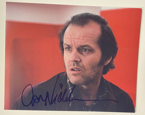 Jack Nicholson Signed Autographed 