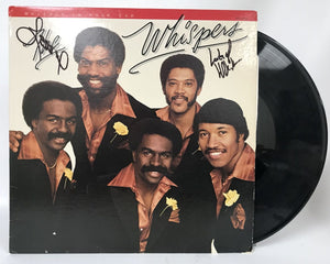 Walter Scott & Leaveil Degree Signed Autographed "The Whispers" Record Album - COA Matching Holograms