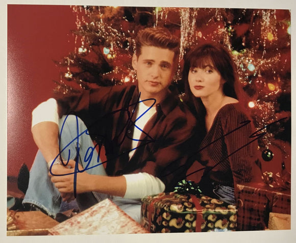 Jason Priestley & Shannen Doherty Signed Autographed 