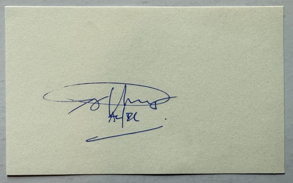 Angus Young Signed Autographed 