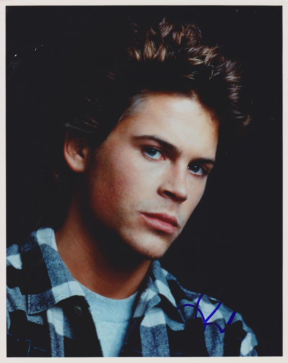 Rob Lowe Signed Autographed Glossy 8x10 Photo - Lifetime COA