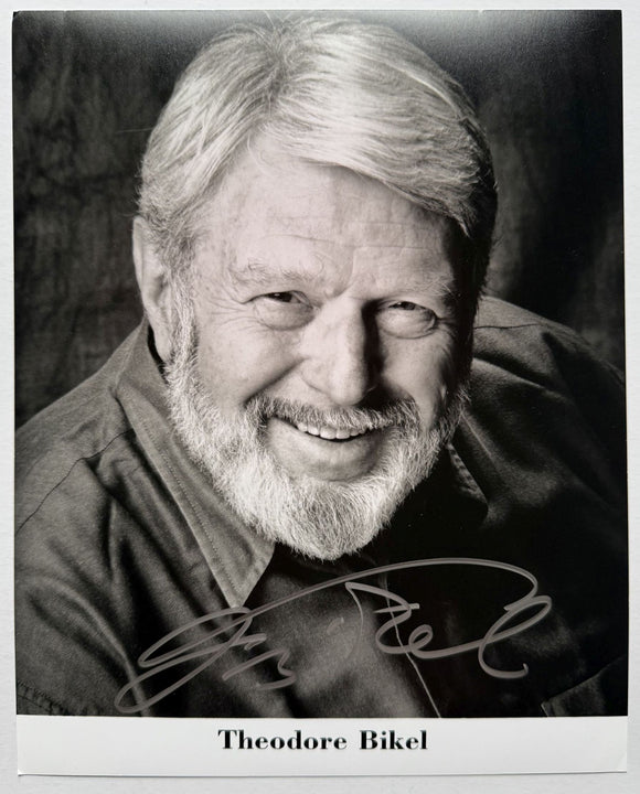 Theodore Bikel (d. 2015) Signed Autographed Glossy 8x10 Photo - Lifetime COA