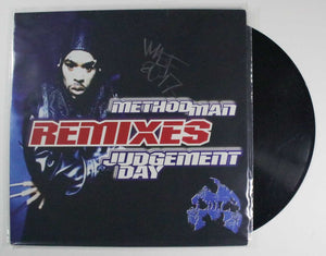 Method Man Signed Autographed "Judgement Day" Record Album - COA Matching Holograms
