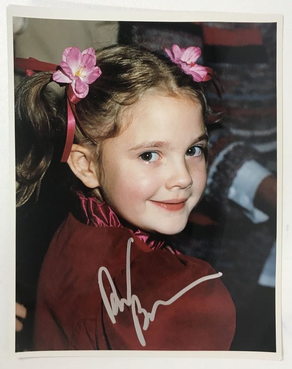 Drew Barrymore Signed Autographed Glossy 8x10 Photo - Lifetime COA