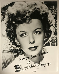 Ida Lupino (d. 1995) Signed Autographed Vintage Glossy 8x10 Photo - Lifetime COA