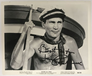 Jack Palance (d. 2006) Signed Autographed Vintage "Beyond All Limits" Glossy 8x10 Photo - Lifetime COA