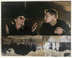 Jack Nicholson & Leonardo DiCaprio Signed Autographed "The Departed" Glossy 8x10 Photo - Lifetime COA