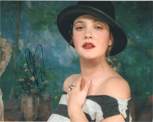 Drew Barrymore Signed Autographed Glossy 8x10 Photo - COA Matching Holograms