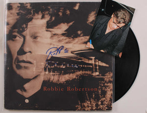 Robbie Robertson Signed Autographed "Robbie Robertson" Record Album - Lifetime COA