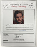 Macaulay Culkin Signed Autographed "Home Alone" Glossy 8x10 Photo - Todd Mueller COA