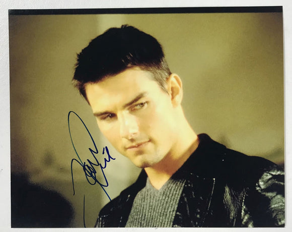 Tom Cruise Signed Autographed 