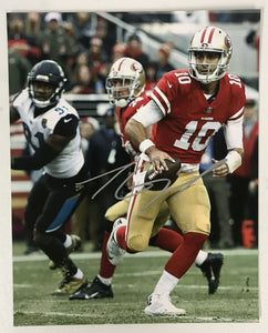 Jimmy Garoppolo Signed Autographed Glossy 8x10 Photo - San Francisco 49ers