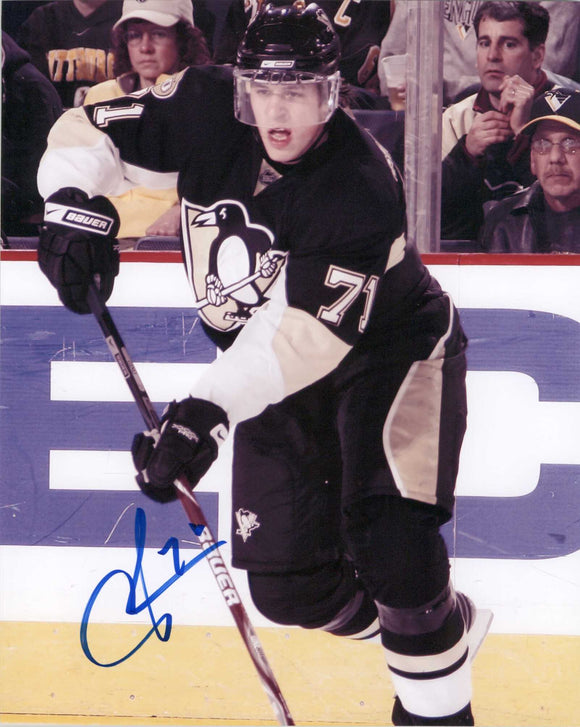Evgeni Malkin Signed Autographed Glossy 8x10 Photo Pittsburgh Penguins - COA Matching Holograms