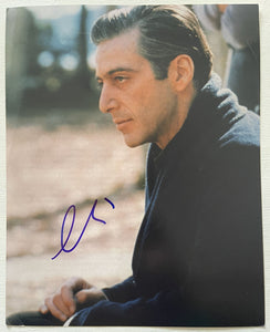 Al Pacino Signed Autographed "The Godfather" Glossy 8x10 Photo - Lifetime COA