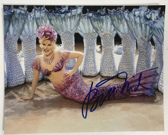 Bette Midler Signed Autographed Glossy 8x10 Photo - COA Matching Holograms