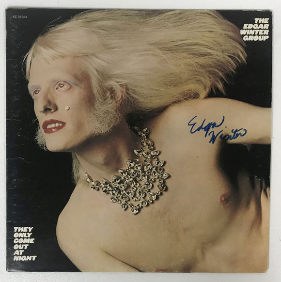 Edgar Winter Signed Autographed 