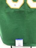Jose Canseco Signed Autographed Oakland A's Green Baseball Jersey - PSA/DNA COA