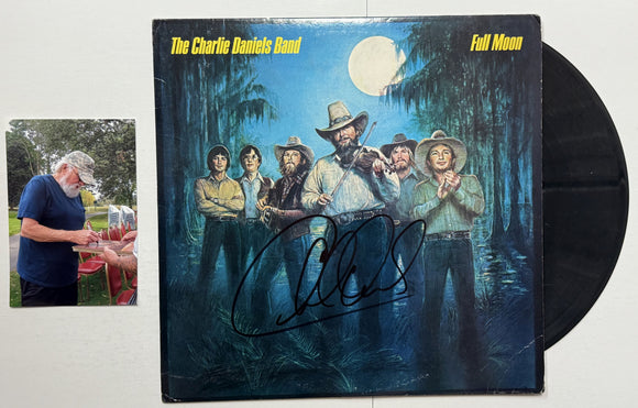 Charlie Daniels (d. 2020) Signed Autographed 