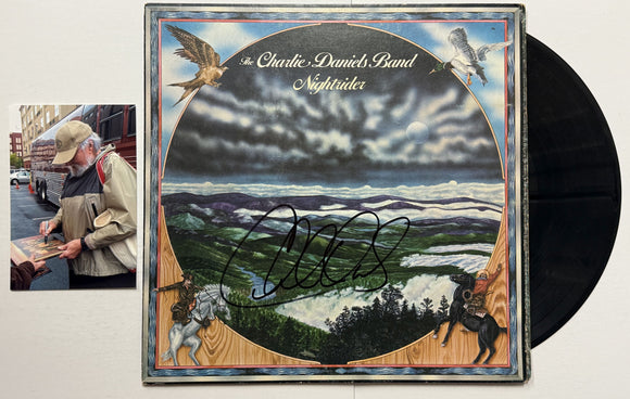 Charlie Daniels (d. 2020) Signed Autographed 
