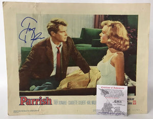 Troy Donahue (d. 2001) Signed Autographed Vintage "Parrish" 11x14 Lobby Photo - Lifetime COA