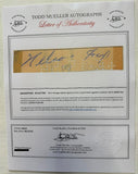 Nellie Fox (d. 1975) Signed Autographed Vintage Signature Cut RARE - Mueller COA