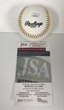 Dale Murphy Signed Autographed Gold Glove Official Major League (OML) Baseball - JSA COA