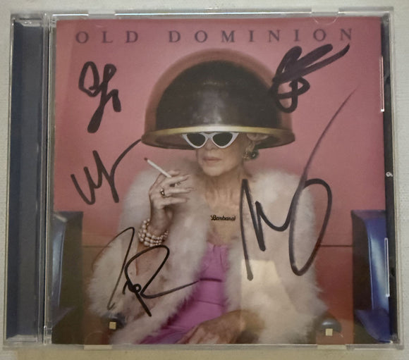 Old Dominion Band Signed Autographed 