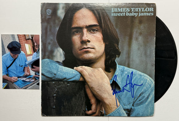 James Taylor Signed Autographed 