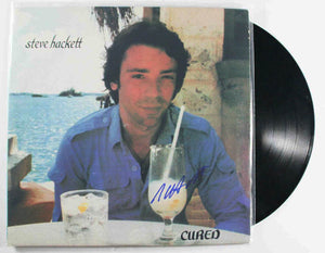 Steve Hackett Signed Autographed "Cured" Record Album - COA Matching Holograms