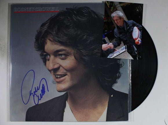 Rodney Crowell Signed Autographed 