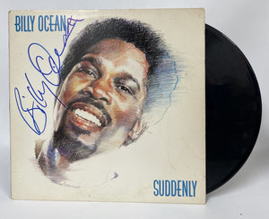 Billy Ocean Signed Autographed "Suddenly" Record Album - COA Matching Holograms