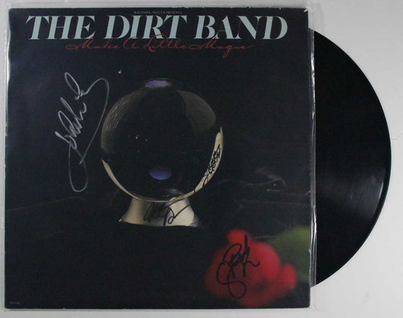 Nitty Gritty Dirt Band Signed Autographed 