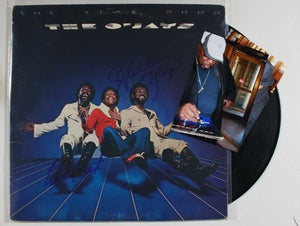 Eddie Levert & Walter Williams Signed Autographed 'The O'Jays' Record Album - COA Matching Holograms
