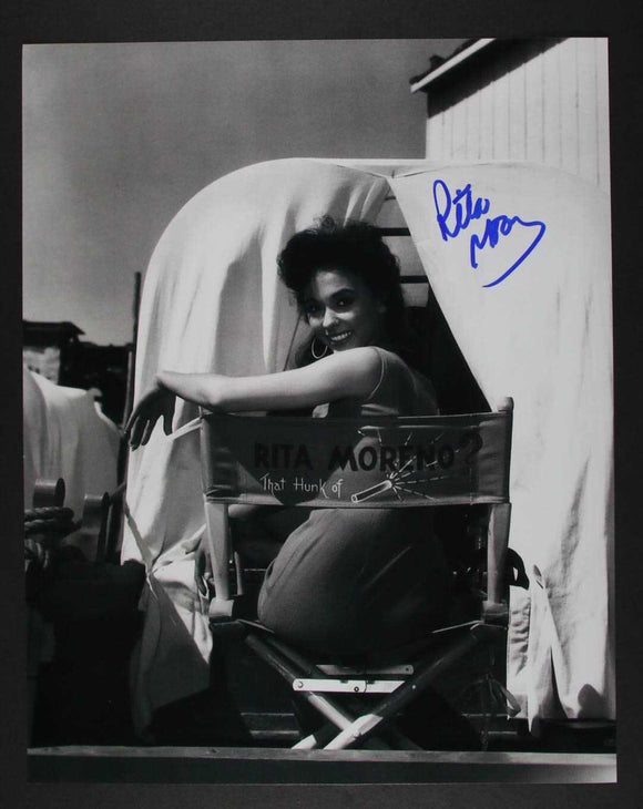 Rita Moreno Signed Autographed Glossy 11x14 Photo - COA Matching Holograms