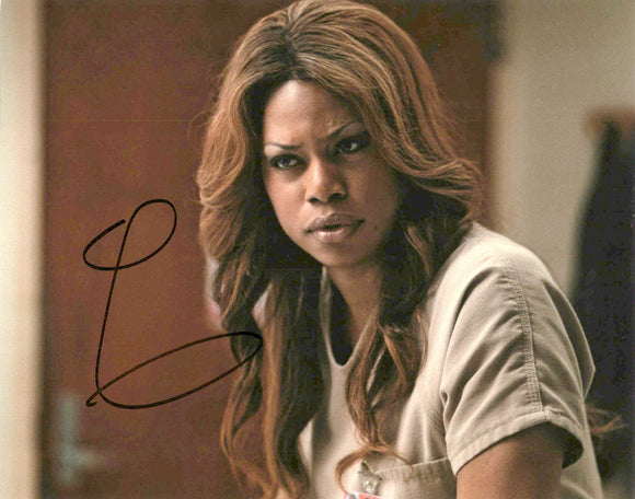 Laverne Cox Signed Autographed 'Orange is the New Black' Glossy 8x10 Photo - COA Matching Holograms